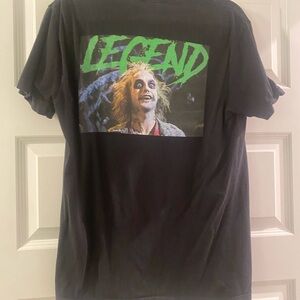 Old Row Legend Beetlejuice Graphic Black T-Shirt